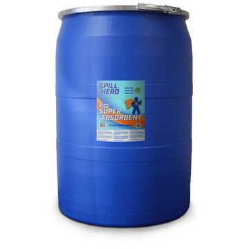 Absorbent, Oil Only, 55 Gal. Poly Drum