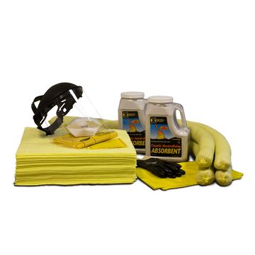 Caustic Neutralizing Spill Kit, 20 Gal.