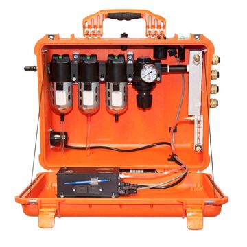 Système de filtration, débit de 48 pcm, 7 pouce x 19 pouce x 13 pouce, grade D