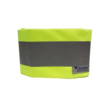 Bande de cheville ajustable, polyester, vert citron, taille unique