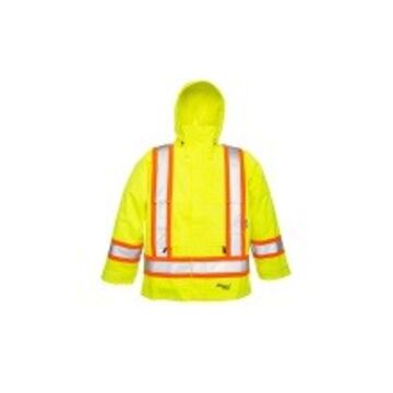 Veste, Homme, 3XL, Vert Citron, Polyester/Polyuréthane Trilobal Ripstop 300D, Poitrine de 55 pouce