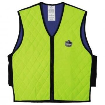 Gilet de sécurité haute visibilité, nylon, citron vert, 2X-Large