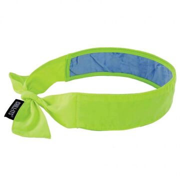 Evaporative Cooling Bandana Head Band, Lime, Cotton/PVA