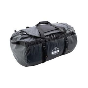 Water Resistant Duffel Gear Bag, Black, 1000D Polyester, 15.5 in x 27 in x 15.5 in