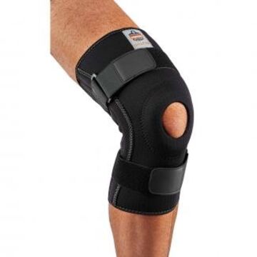 Left or Knee Sleeve, Neoprene, Black, X-Large