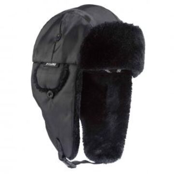 Heat Resistant Trapper Hat, Large/X-Large, Black, Nylon/Polyurethane