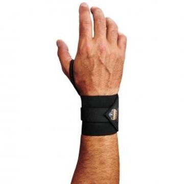 Wrist Wrap, Neoprene, Black, Large/X-Large