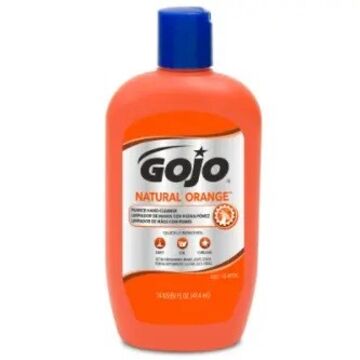 Nettoyant pour les mains, 14 fl-oz, bouteille, liquide, agrumes, orange