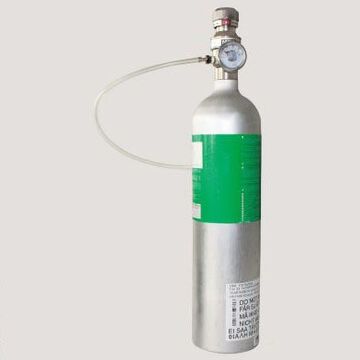 Cylindre réactif, capacité de 58 l, diamètre de 3-1/2 pouce, hauteur de 14-1/2 pouce, 500 psi