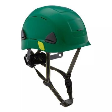 Safety Helmet, Vented, Green
