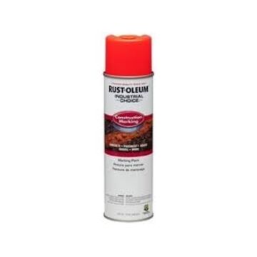 Peinture de marquage à base d'eau 17oz rouge fluorescent