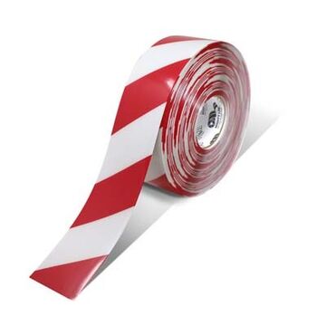 Floor Tape White/red 3in X 100ft