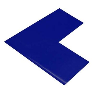 Angle Solid Blue 4in Wide 8in Long 25pk