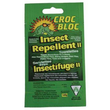 Serviette insectifuge CROC BLOC