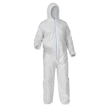 Microporous Hooded Coverall Coverme Xp1000
