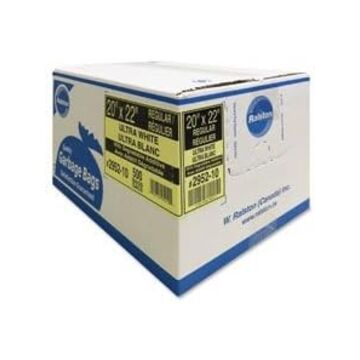 Garbage Bag Institutional White 20x22 500/bx
