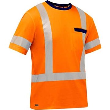 T-shirt haute vis, classe 2, manche courte