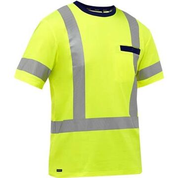 T-shirt haute vis classe 2, manche courte