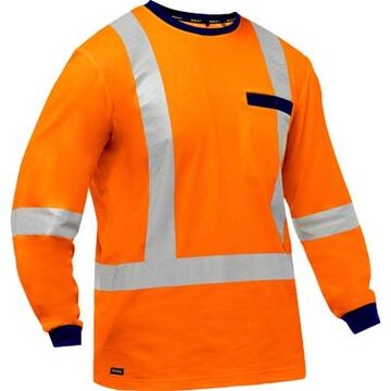 T-shirt haute vis, classe 2, manche longue