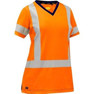 T-shirt haute vis pour femme, classe 2, manche longue