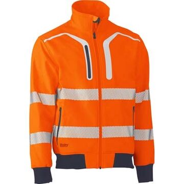 Manteau softshell classe 2, haute visibilité