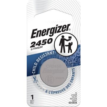 2450 Lithium Coin Battery, 1 Pack