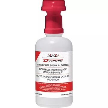 Saline Single Use Eyewash Solution 32oz