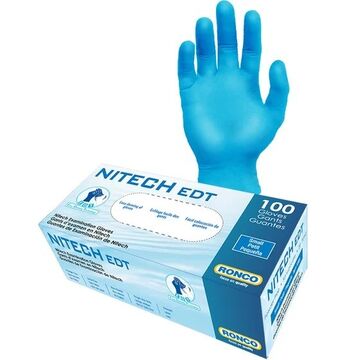 Gants d'examen Nitech®, Sans poudre, 5 mil