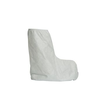 Disposable Boot Cover, Universal, White, Polyethylene, Elastic