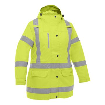 Jacket Women 5 In 1 Taped Hivis Yellow