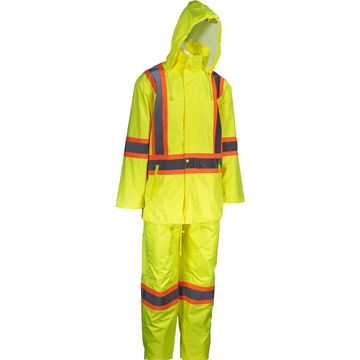 Rainsuit 2-piece Class 3 Yellow
