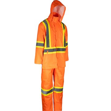 Rainsuit 2-piece Class 3 Orange